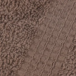 Qualitätsfrottee Handtuch 100% Baumwolle 500g/qm braun