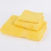 Qualitätsfrottee Handtuch 100% Baumwolle 500g/qm gelb