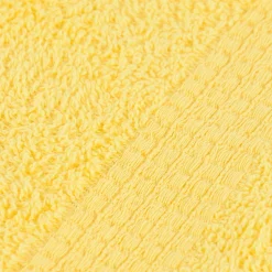 Qualitätsfrottee Handtuch 100% Baumwolle 500g/qm gelb