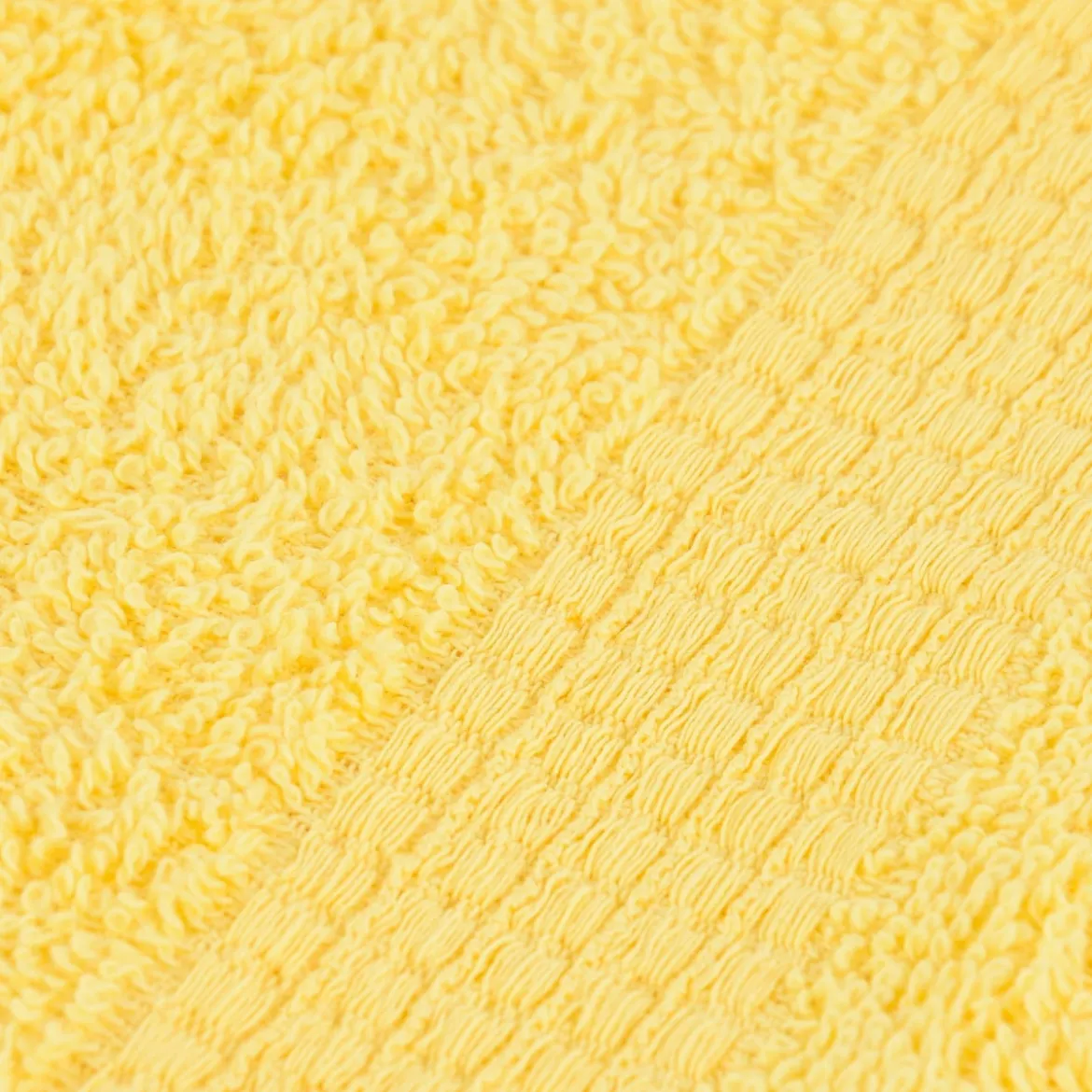 Qualitätsfrottee Handtuch 100% Baumwolle 500g/qm gelb