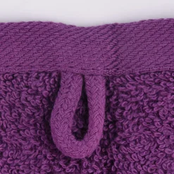 Qualitätsfrottee Handtuch 100% Baumwolle 500g/qm lila