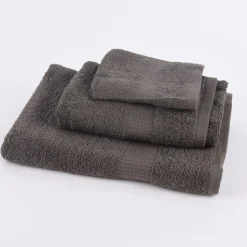 Qualitätsfrottee Handtuch 100% Baumwolle 500g/qm anthrazit grau