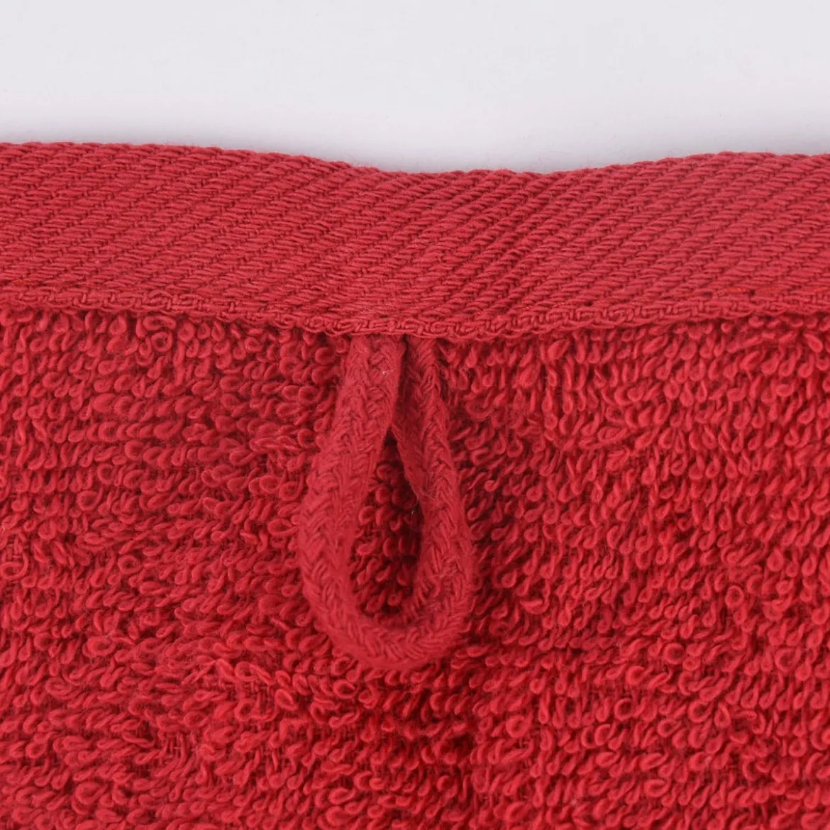 Qualitätsfrottee Handtuch 100% Baumwolle 500g/qm rot
