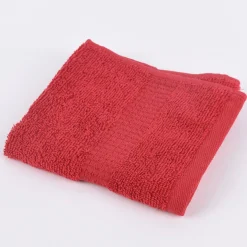 Qualitätsfrottee Handtuch 100% Baumwolle 500g/qm rot