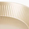 Quiche Backform rund aus Metall goldfarbig 27,7x5cm