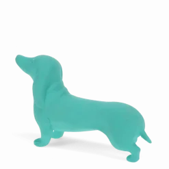 Radiergummi Dackel XXL Sausage Dog türkis 14x3,8x8cm