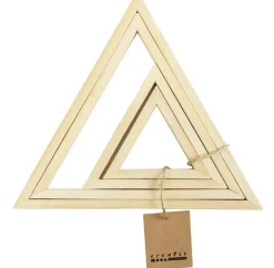 Rahmen Dreiecke aus Holz im 2er Set von Creativ Company