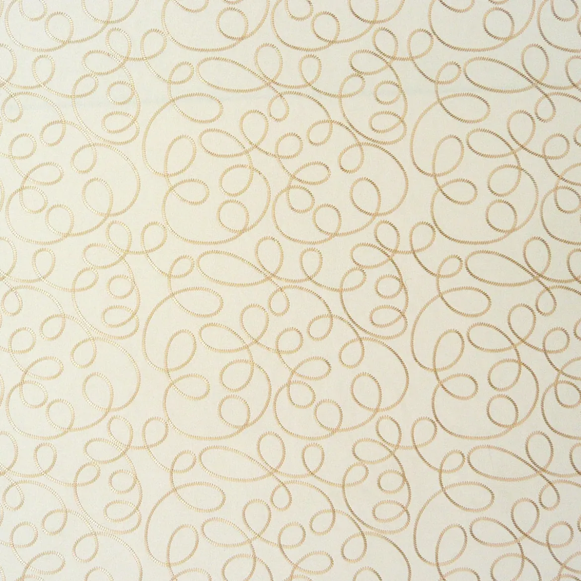 Rasch Dekostoff Gardinenstoff Stickerei Meterware Fly Way creme 140cm