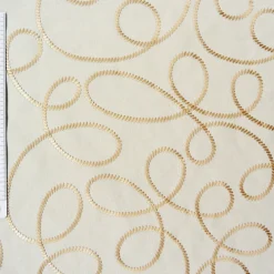 Rasch Dekostoff Gardinenstoff Stickerei Meterware Fly Way creme 140cm