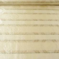 Rasch Dekostoff Gardinenstoff raumhoch Meterware Royal Ornamente goldfarbig 295cm