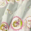 Rasch Gardinenstoff Organza Ausbrenner Prinzessin Lillifee mit Reh weiß pink rosa 300cm
