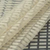 Rasch Organza Scherli Stores Gardinenstoff Meterware Cube Rechtecke creme 300h
