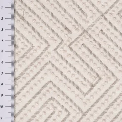 Rasch Textil Dekostoff Gardinenstoff Stickerei Grafik Arusha beige 1,4m Breite