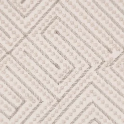 Rasch Textil Dekostoff Gardinenstoff Stickerei Grafik Arusha beige 1,4m Breite