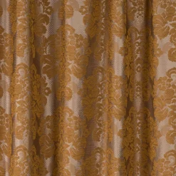 Rasch Textil Dekostoff Gardinenstoff Diva Barock Ornamente messing 290cm