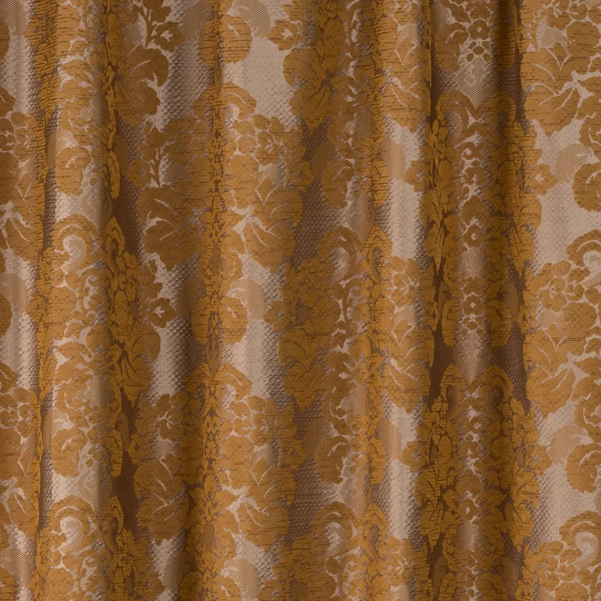 Rasch Textil Dekostoff Gardinenstoff Diva Barock Ornamente messing 290cm
