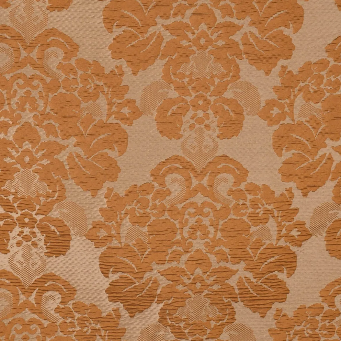 Rasch Textil Dekostoff Gardinenstoff Diva Barock Ornamente messing 290cm