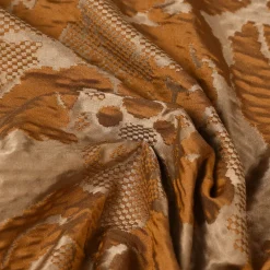 Rasch Textil Dekostoff Gardinenstoff Diva Barock Ornamente messing 290cm
