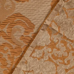 Rasch Textil Dekostoff Gardinenstoff Diva Barock Ornamente messing 290cm