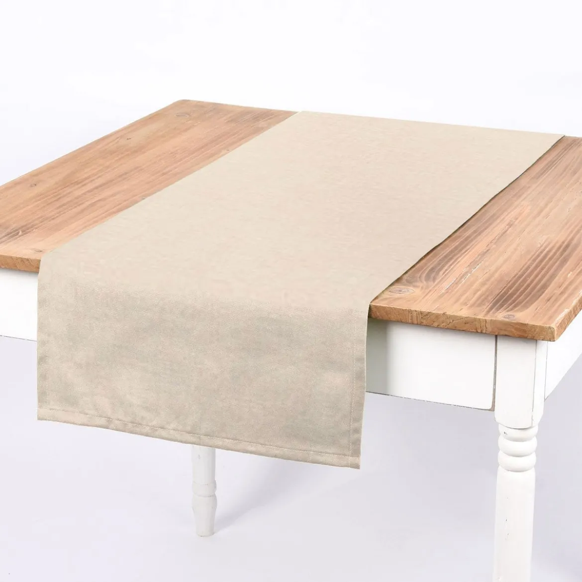 Rasch Textil Dekostoff Gardinenstoff Rio raumhoch meliert beige 280cm
