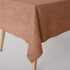 Rasch Textil Dekostoff Gardinenstoff Rio raumhoch meliert terracotta 280cm