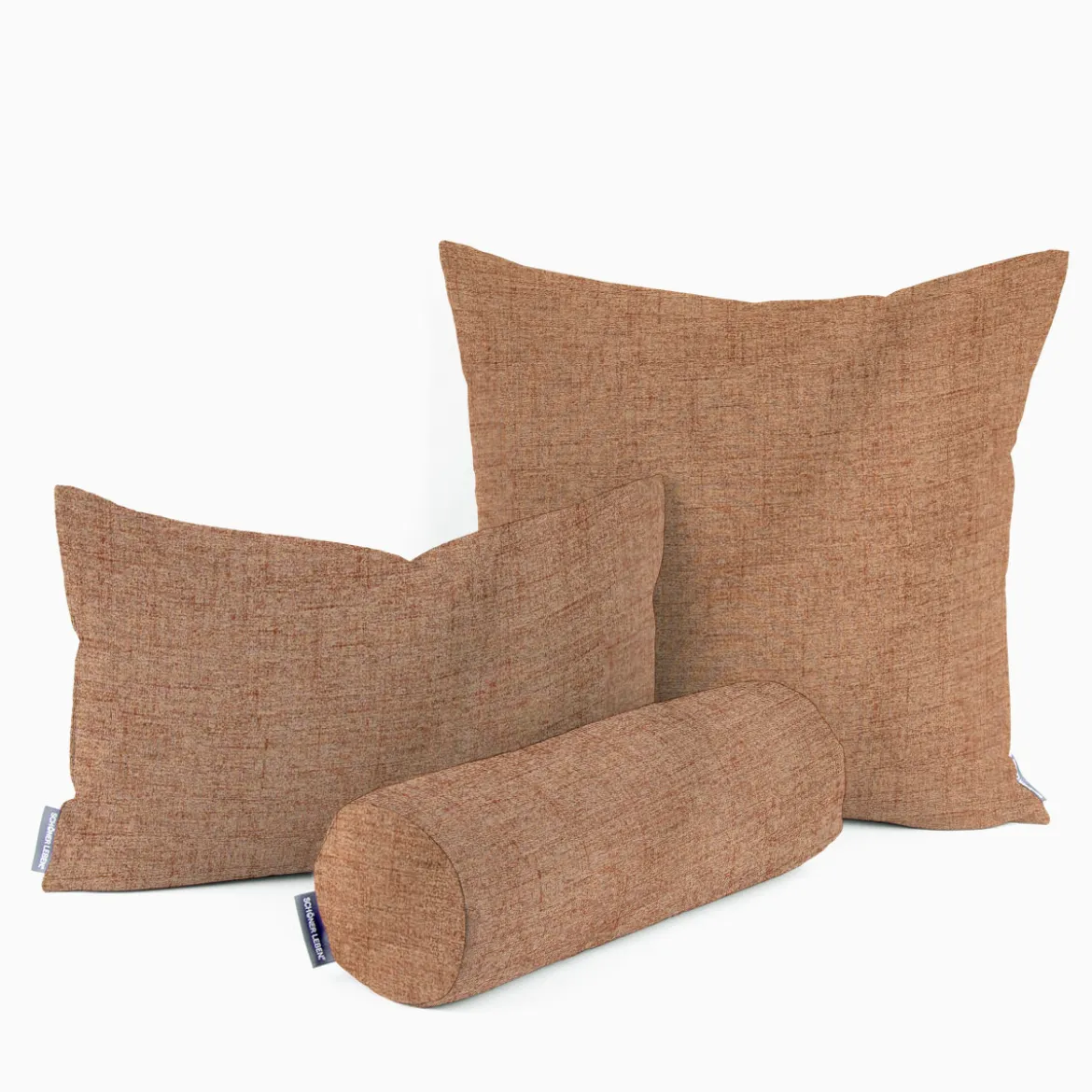 Rasch Textil Dekostoff Gardinenstoff Rio raumhoch meliert terracotta 280cm