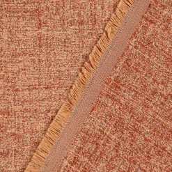 Rasch Textil Dekostoff Gardinenstoff Rio raumhoch meliert terracotta 280cm
