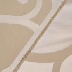 Rasch Textil Dekostoff Gardinenstoff raumhoch Curl Ranken Schnörkel beige 300cm