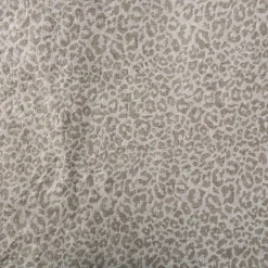 Rasch Textil Dekostoff Gardinenstoff Leinen Inbetween Safari Leomuster taupe 300cm