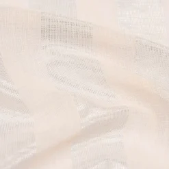 Rasch Textil Gardinenstoff Stores Shine Längsstreifen Leinenstruktur creme 300cm