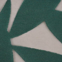 Rasch Textil Gardinenstoff Stores Ausbrenner Sri Lanka Blätter petrol bronze 300cm