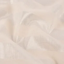 Rasch Textil Gardinenstoff Stores Shine Längsstreifen Leinenstruktur linen natur 300cm