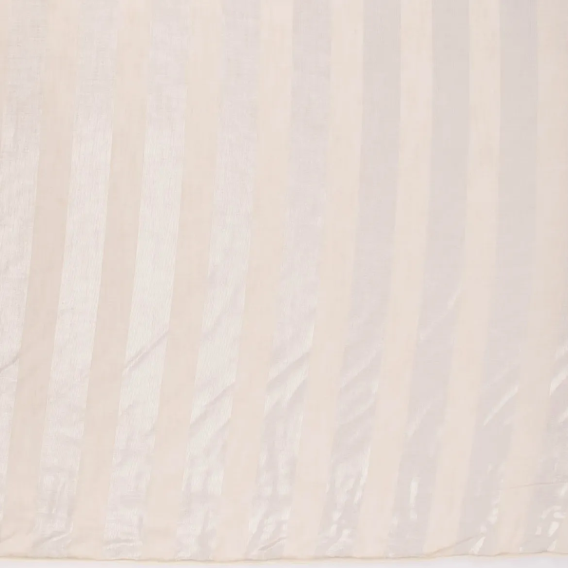 Rasch Textil Gardinenstoff Stores Shine Längsstreifen Leinenstruktur linen natur 300cm