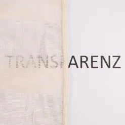 Rasch Textil Gardinenstoff Stores Shine Längsstreifen Leinenstruktur linen natur 300cm