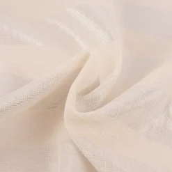 Rasch Textil Gardinenstoff Stores Shine Längsstreifen Leinenstruktur linen natur 300cm