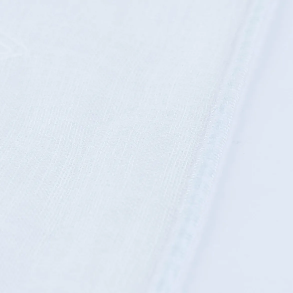 Rasch Textil Gardinenstoff Stickerei Leinenoptik Karma Rauten weiß 300cm