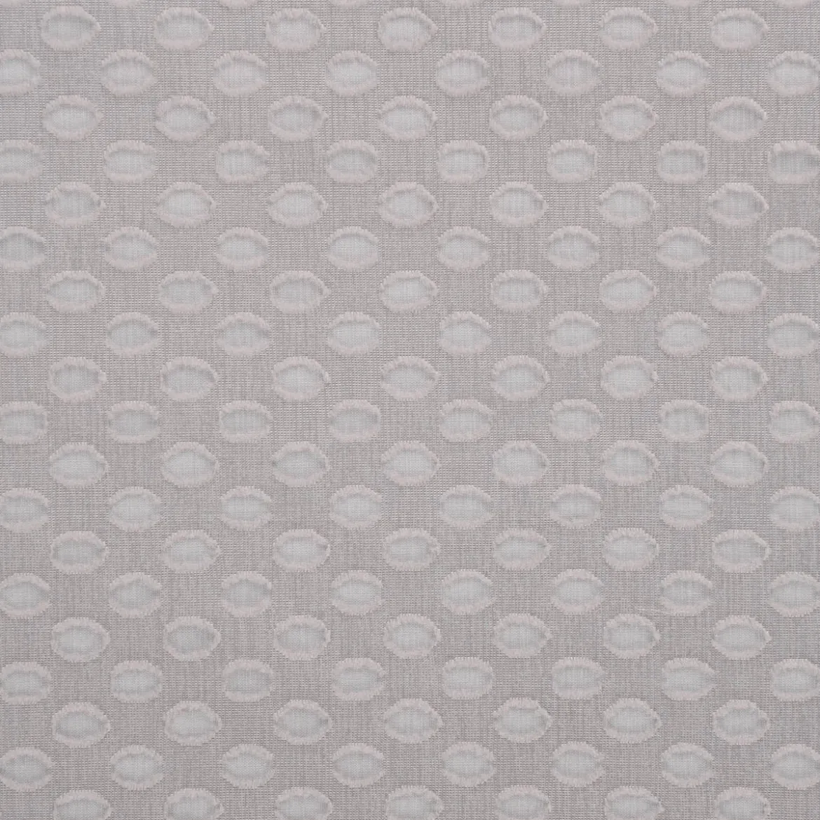 Rasch Textil Gardinenstoff Stores Punti Scherli Punkte halbtransparent hellgrau 300cm