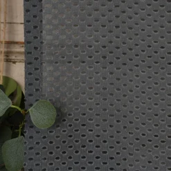 Rasch Textil Gardinenstoff Stores Punti Scherli Punkte halbtransparent anthrazit 300cm
