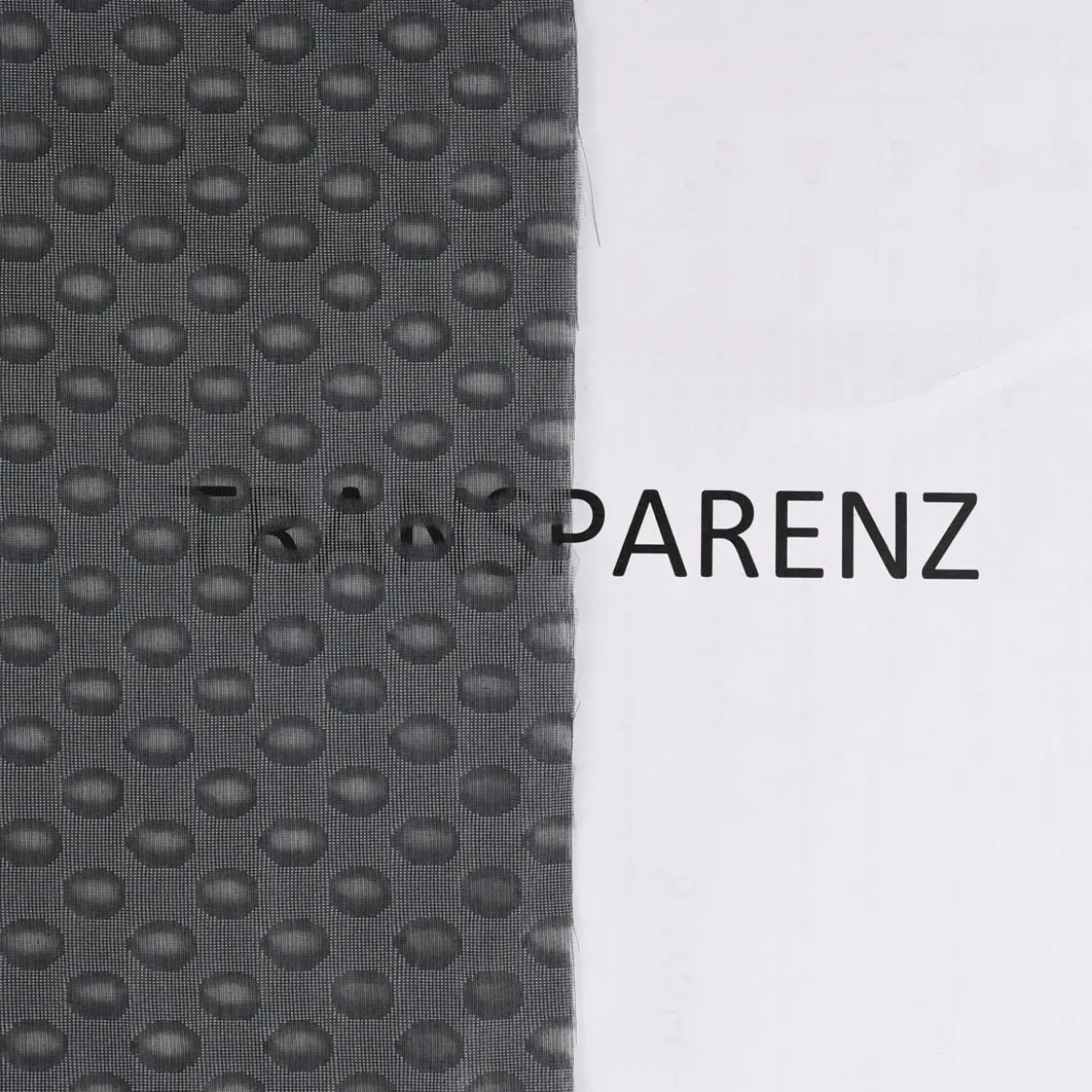 Rasch Textil Gardinenstoff Stores Punti Scherli Punkte halbtransparent anthrazit 300cm