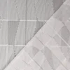 Rasch Textil Gardinenstoff Stores Scherli Rechtecke abstrakt weiß 300cm