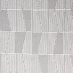 Rasch Textil Gardinenstoff Stores Scherli Rechtecke abstrakt weiß 300cm