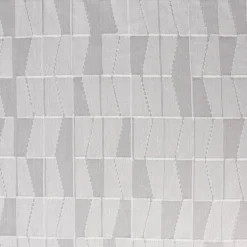 Rasch Textil Gardinenstoff Stores Scherli Rechtecke abstrakt weiß 300cm