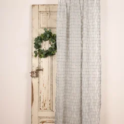 Rasch Textil Gardinenstoff Stores Scherli Rechtecke abstrakt grau 300cm