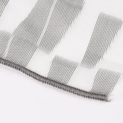 Rasch Textil Gardinenstoff Stores Scherli Rechtecke abstrakt grau 300cm