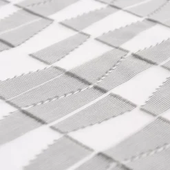 Rasch Textil Gardinenstoff Stores Scherli Rechtecke abstrakt grau 300cm