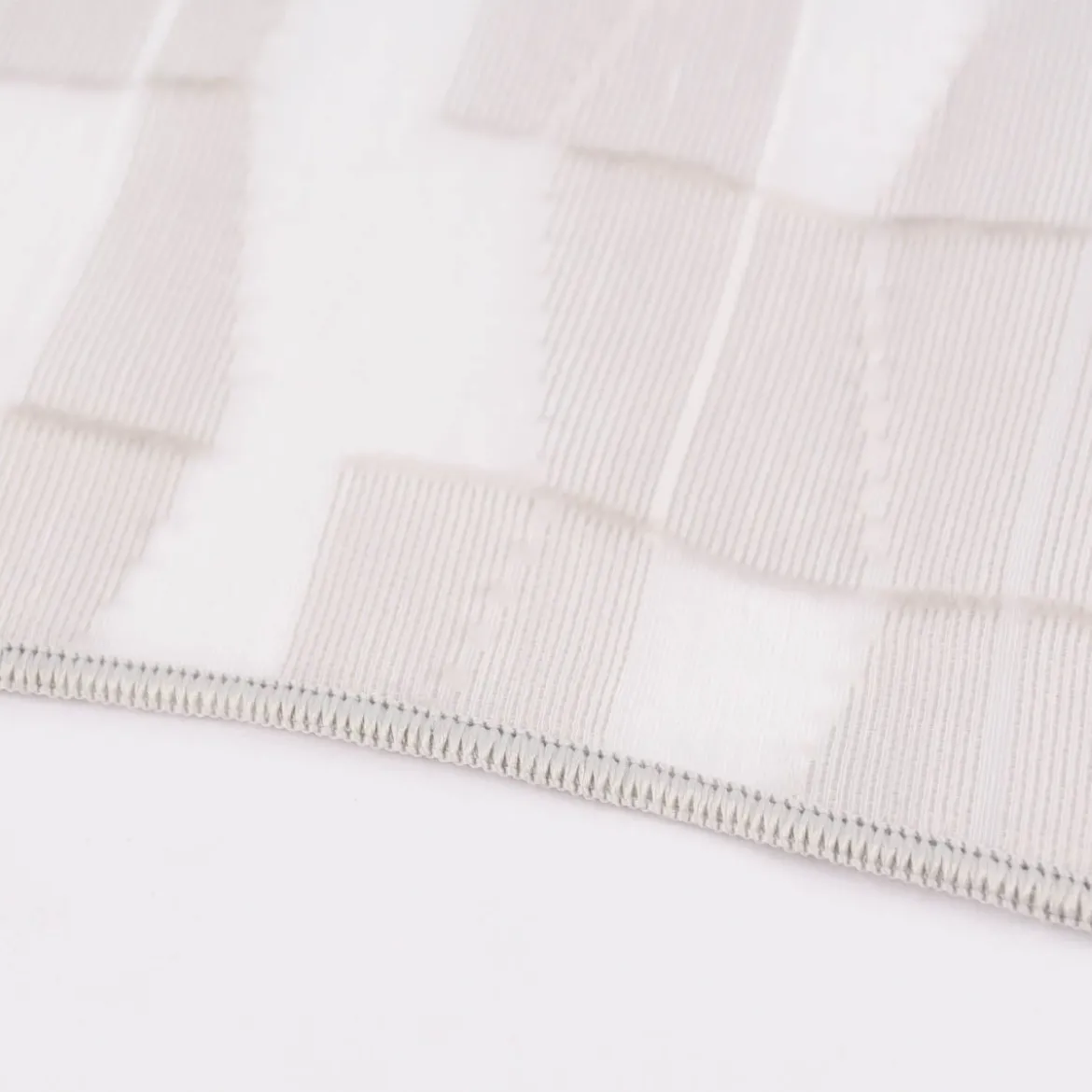 Rasch Textil Gardinenstoff Stores Scherli Rechtecke abstrakt stein 300cm