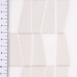 Rasch Textil Gardinenstoff Stores Scherli Rechtecke abstrakt stein 300cm