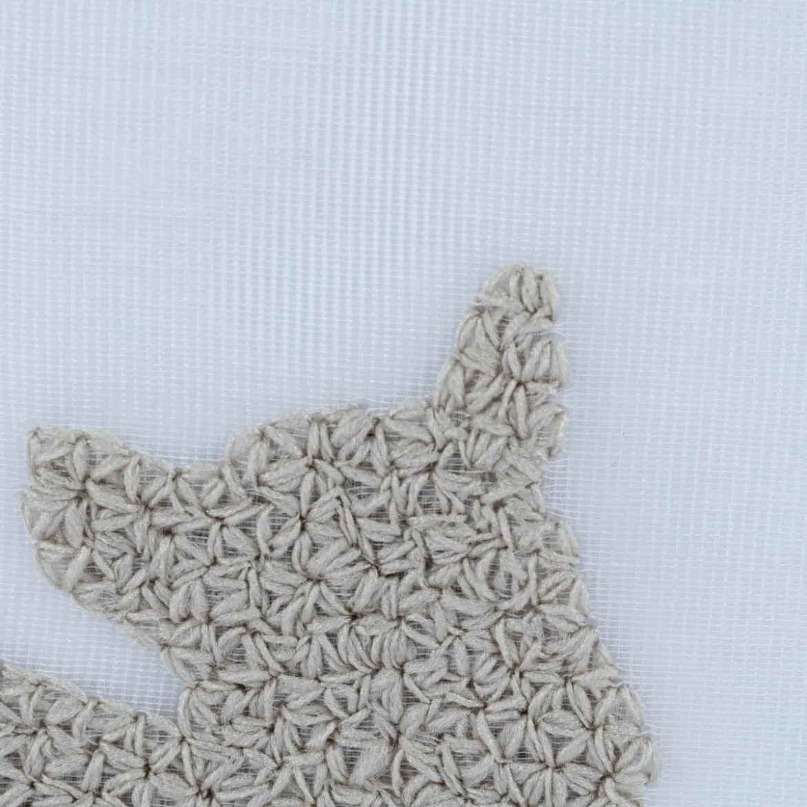 Rasch Textil Kinder Gardinenstoff Bambino Counting Sheep Schäfchen ecru weiß natur 150cm