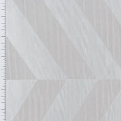 Rasch Textil Vorhangstoff Doubleface Doppelgewebe Willow Chevron Streifen beige 295cm breit