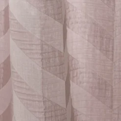 Rasch Textil Vorhangstoff Doubleface Doppelgewebe Willow Chevron Streifen beige 295cm breit